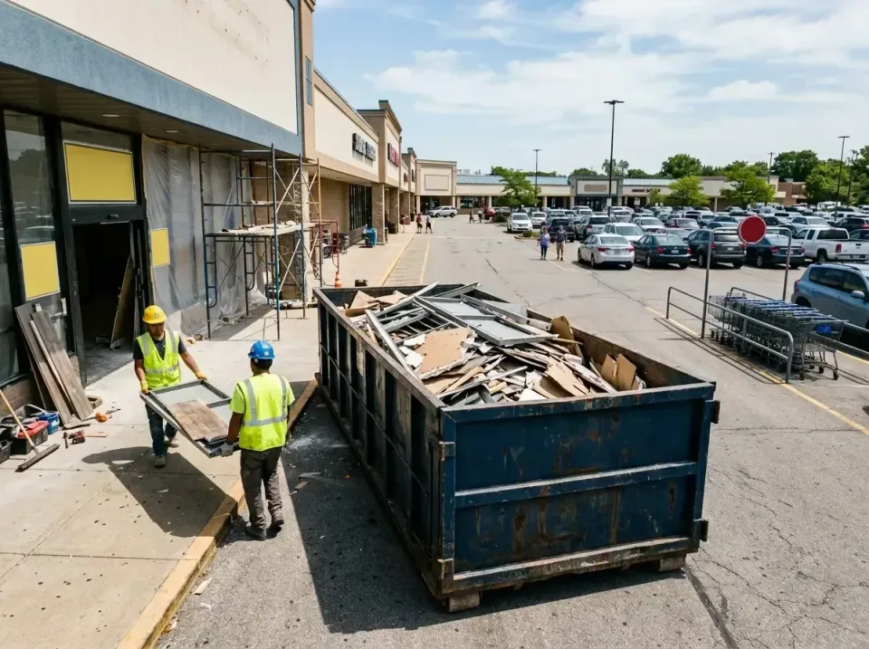retail-store-renovation-debris-003 — frequently asked questions, Roll-off Dumpster Rentals in Sealy, TX